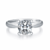 Lab Grown Diamond Platinum Pt950 diamond ring In 18K White Gold